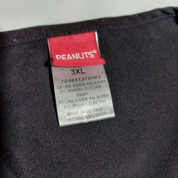 Cherokee Tooniforms – Peanuts Count Snoopula Top - Picture 4 of 5